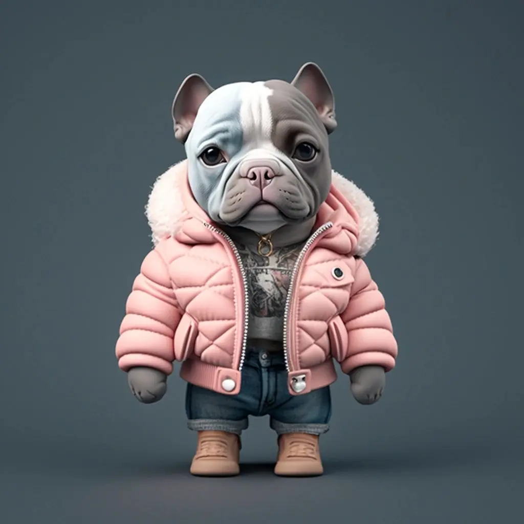 戴墨镜的狗 动物 斗牛犬 咖啡店 城市 可爱的 桌子 迷人 宠物 AI图片 严肃表情 坐着 太阳镜